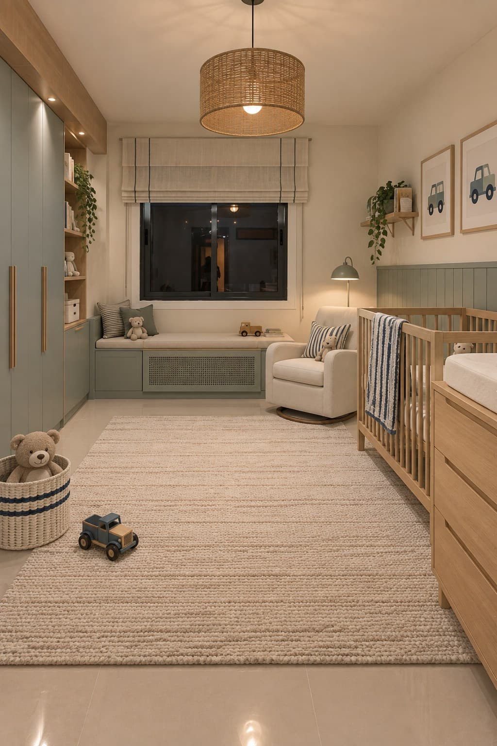 Propuesta conceptual de diseño — nursery residencial